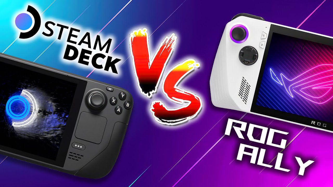 ROG Ally VS Steam Deck Performance Test