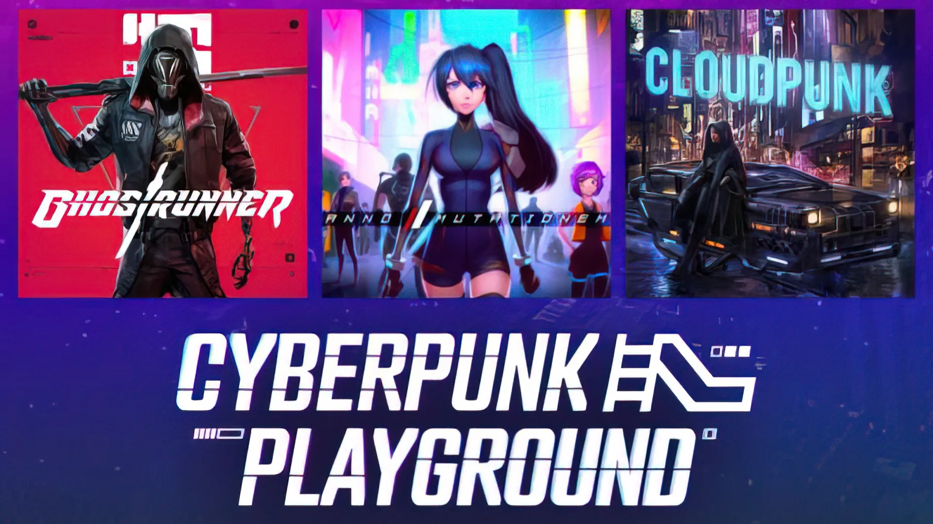 Cyberpunk Playground Humble Bundle For ROG Ally