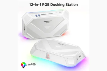 The 12 In 1 JSAUX RGB Dock Releases In White