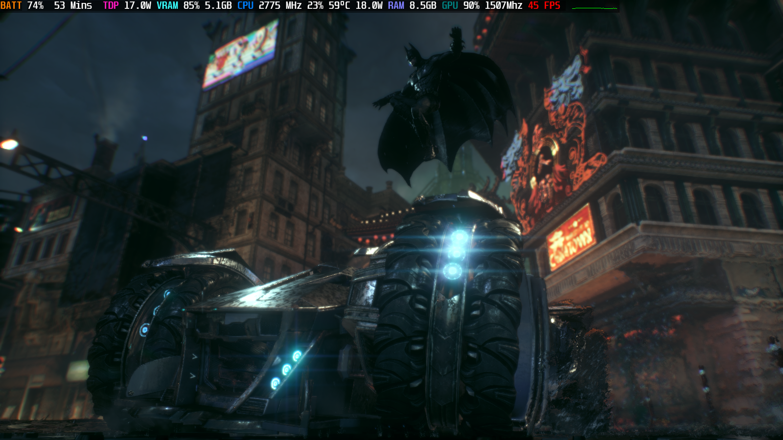 Batman Arkham Knight ROG Ally 3