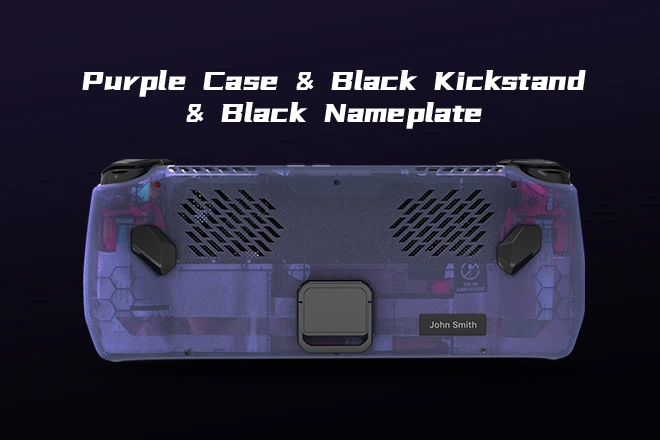 HandheldDIY Custom ROG Ally Back Cover purple